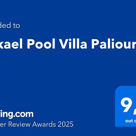 Mikael Pool Villa Paliúri Kültér fotó